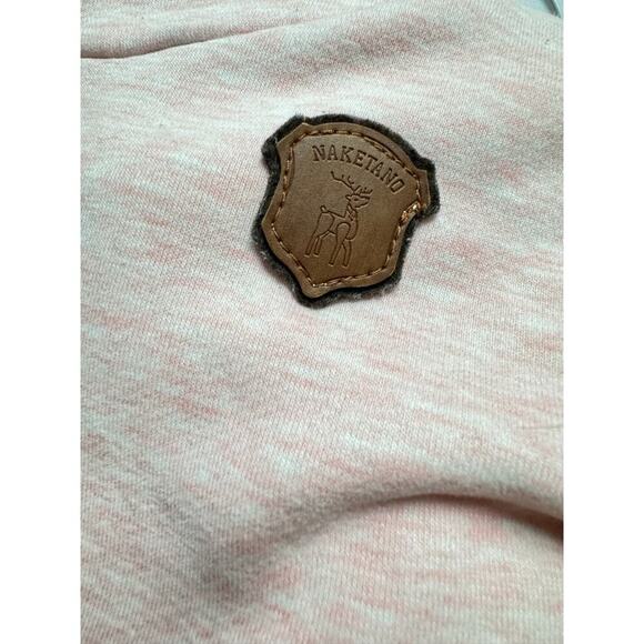 Naketano Pink Hoodie Size Small - Picture 10 of 10